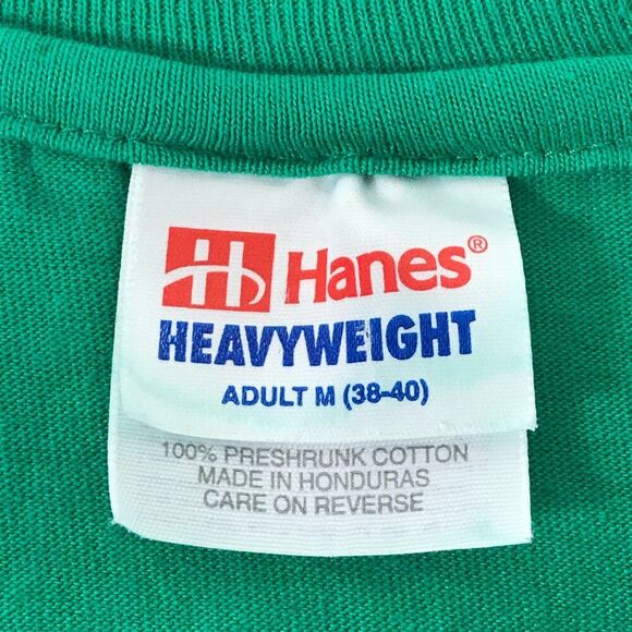 Vintage Hanes Mele Kalikimaka Hawaiian Poinsettia Tee Women's Medium Christmas - Picture 9 of 11